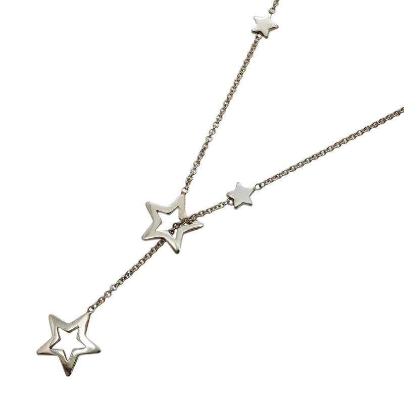 【6jib0490】ティファニー ネックレス スターリンク/ラリアット シルバー925【中古】レディース