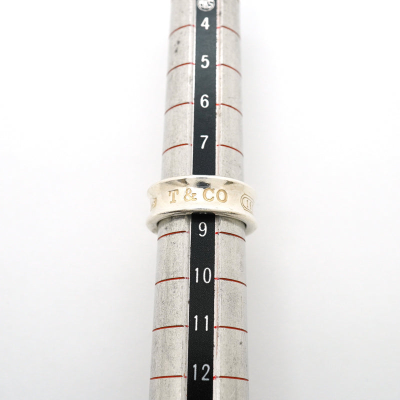 【6jib0494】ティファニー リング ナロー シルバー925 8.5号【中古】レディース