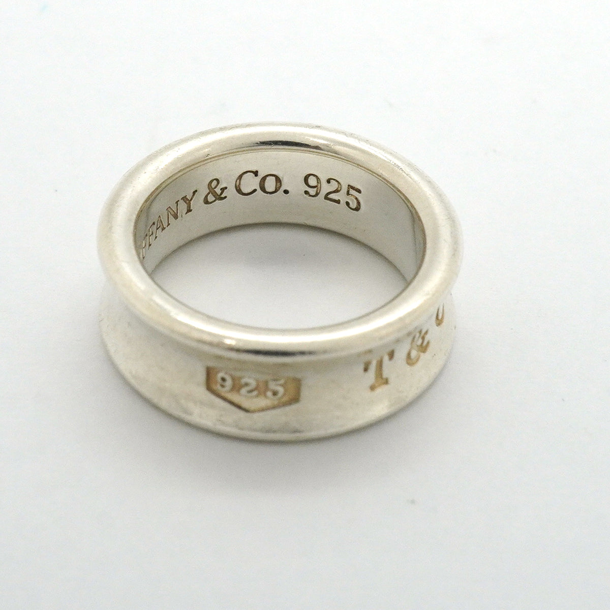 【6jib0494】ティファニー リング ナロー シルバー925 8.5号【中古】レディース