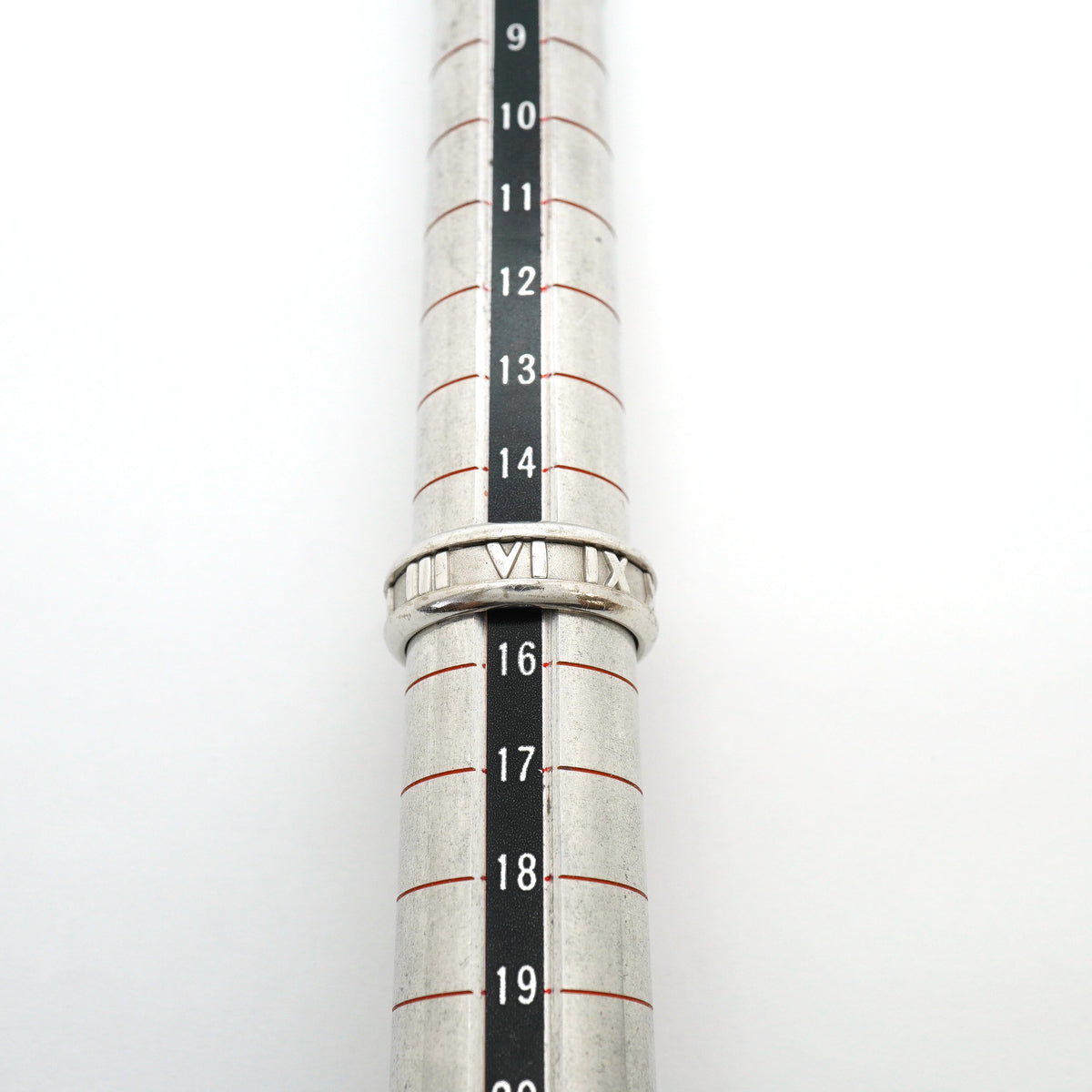 【6jib0496】ティファニー リング アトラス K18WG ホワイトゴールド 15.5号【中古】レディース