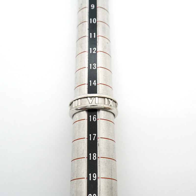 【6jib0496】ティファニー リング アトラス K18WG ホワイトゴールド 15.5号【中古】レディース