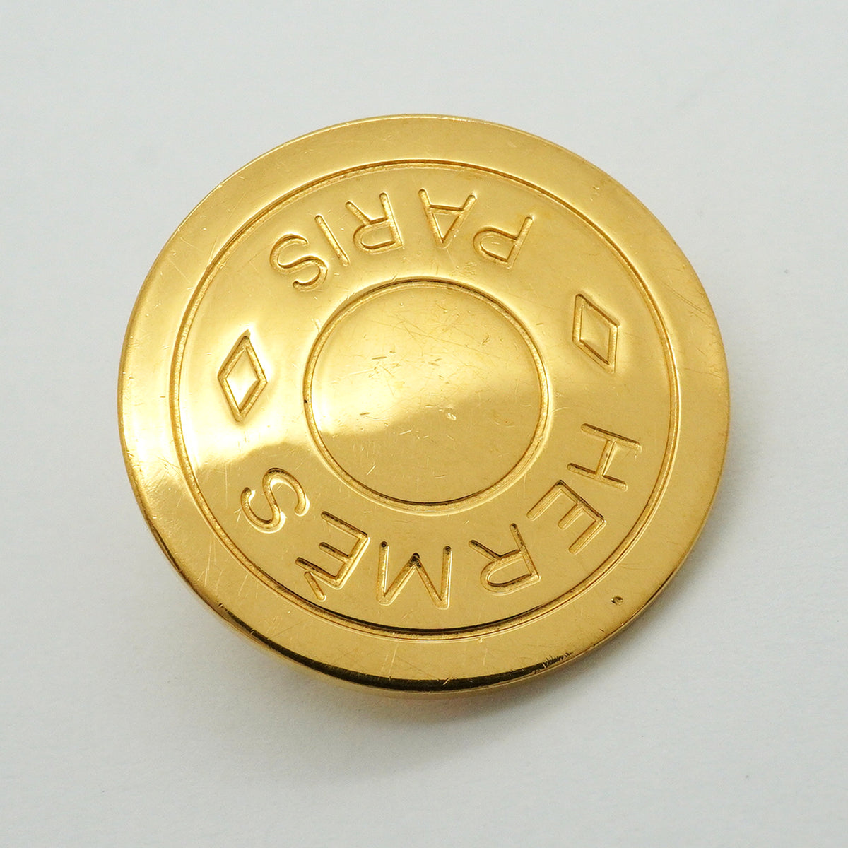 【6jib0497】エルメス イヤリング セリエ GPメッキ ゴールド【中古】レディース
