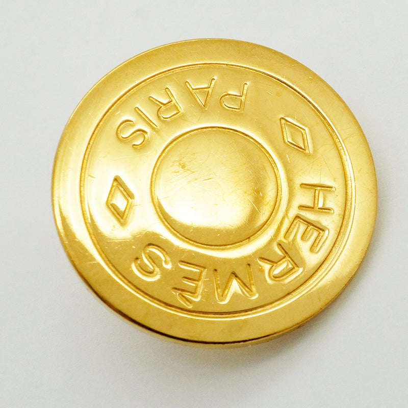 【6jib0497】エルメス イヤリング セリエ GPメッキ ゴールド【中古】レディース