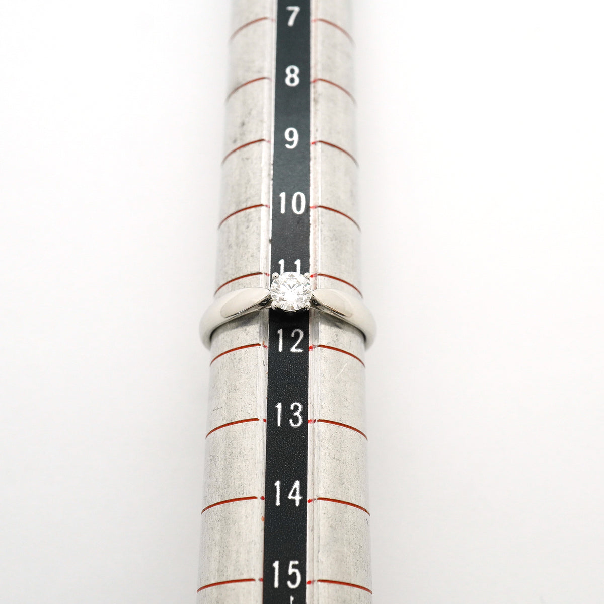 【6jib0498】ティファニー リング ハーモニー 1PD Pt950 プラチナ ダイヤモンド 0.27ct 11.5号【中古】レディース