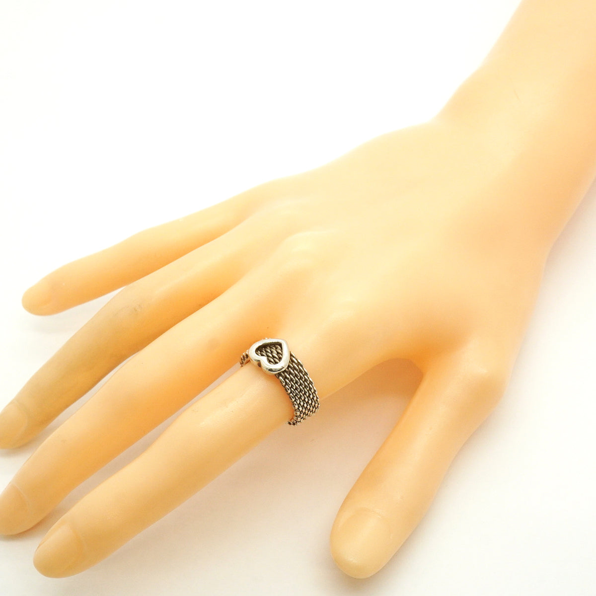 【6jib0504】ティファニー リング サマセット/ハート シルバー925 13号【中古】レディース
