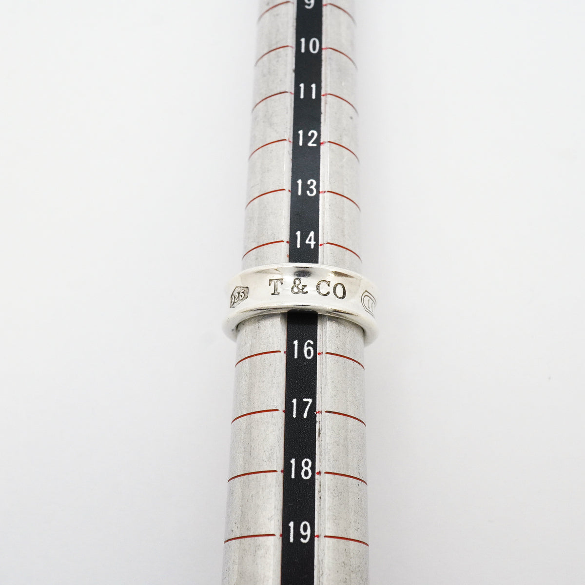 【6jib0512】ティファニー リング ナロー シルバー925 15号【中古】レディース