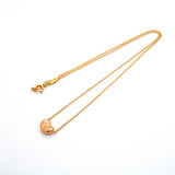【6jib0521】ティファニー ネックレス ビーン K18PG ピンクゴールド【中古】レディース