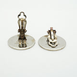 【6jib0525】エルメス イヤリング セリエ メタル シルバー【中古】レディース