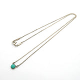 【6jib0528】ティファニー ネックレス バイザヤード シルバー925 ターコイズ ブルー【中古】レディース