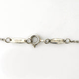 【6jib0528】ティファニー ネックレス バイザヤード シルバー925 ターコイズ ブルー【中古】レディース