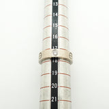 【6jib0532】カルティエ リング ラブ 3PD K18WG ホワイトゴールド ダイヤモンド ＃58【中古】メンズ