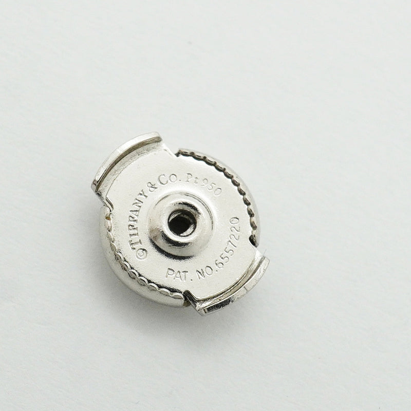 【6jib0536】ティファニー ピアス バイザヤード 1PD Pt950 プラチナ ダイヤモンド【中古】レディース