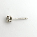 【6jib0542】ティファニー ピアス ソリティア 1PD Pt950 プラチナ ダイヤモンド【中古】レディース
