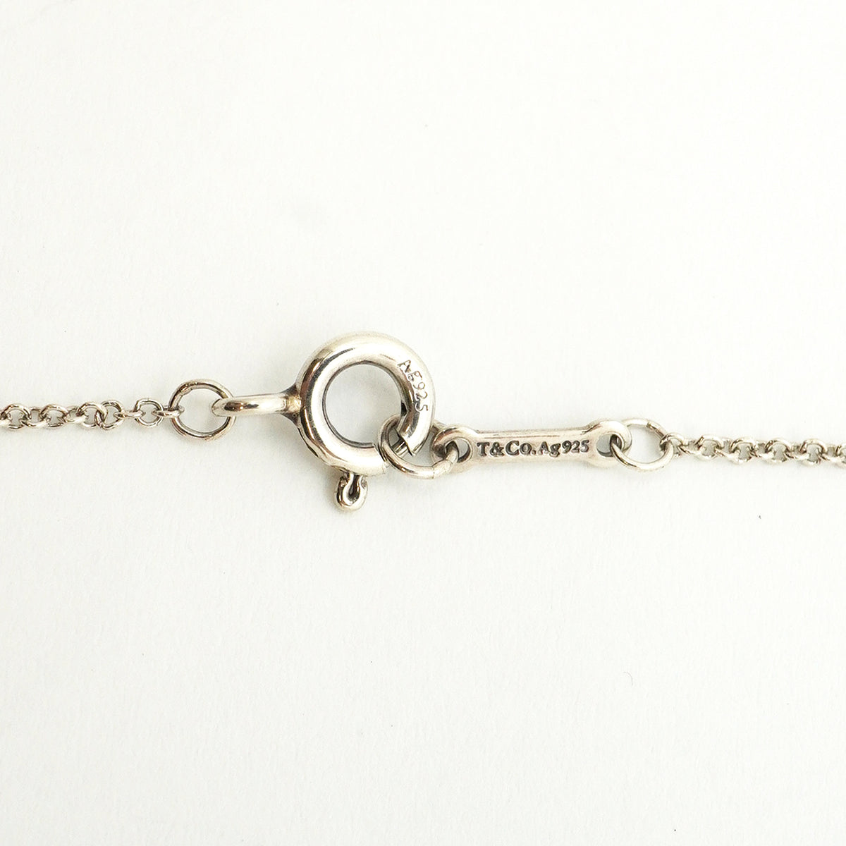 【6jib0544】ティファニー ネックレス ラビングハート シルバー925【中古】レディース