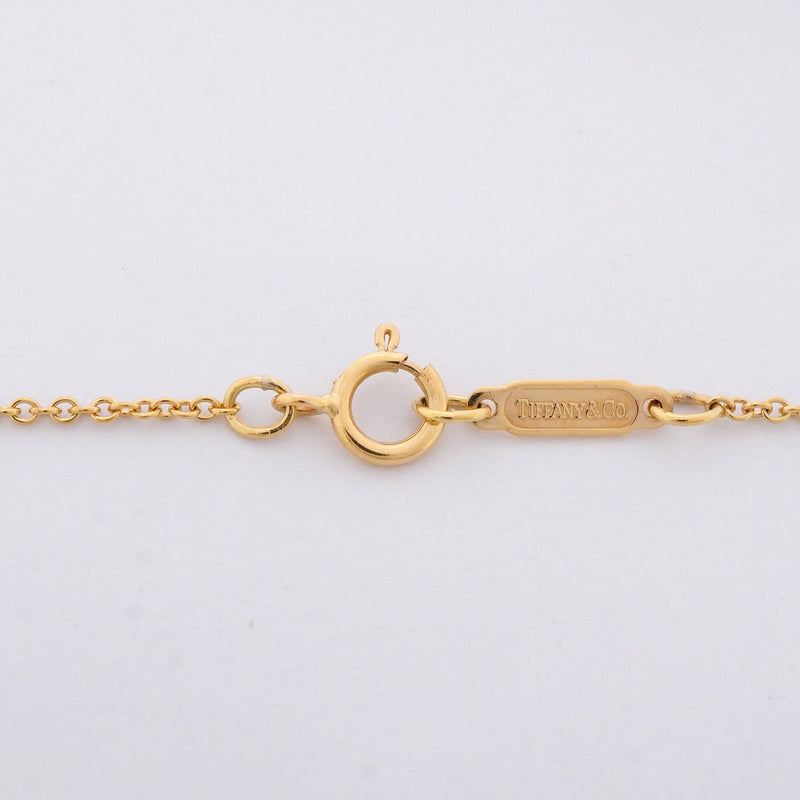 【6jib0549】ティファニー ネックレス リボン K18YG イエローゴールド【中古】レディース