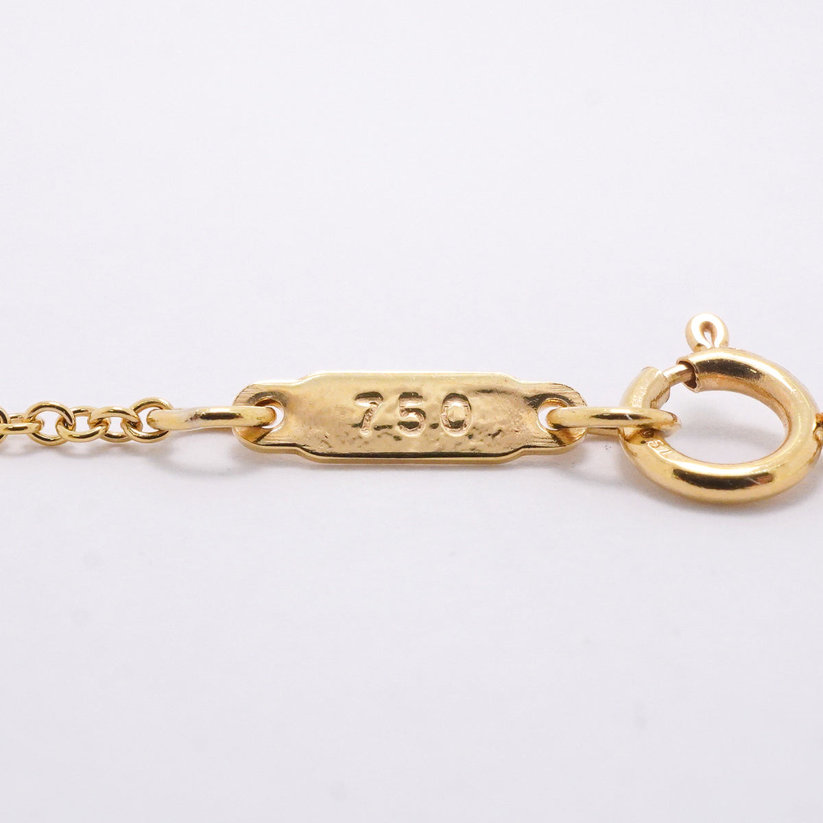 【6jib0549】ティファニー ネックレス リボン K18YG イエローゴールド【中古】レディース