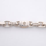 【6jib0556】ティファニー ブレスレット メイカーズ K18YG イエローゴールド シルバー925【中古】メンズ レディース ユニセックス