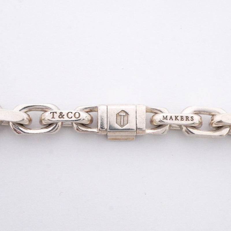 【6jib0556】ティファニー ブレスレット メイカーズ K18YG イエローゴールド シルバー925【中古】メンズ レディース ユニセックス