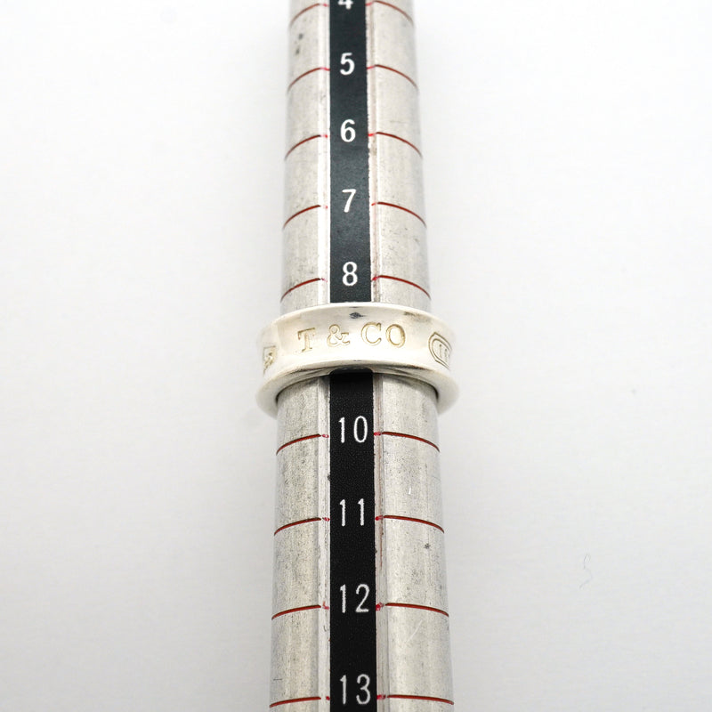 【6jib0571】ティファニー リング ナロー シルバー925 9号【中古】レディース