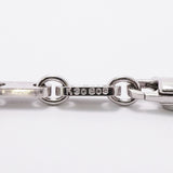 【6jib0582】カルティエ ブレスレット フィガロ K18WG ホワイトゴールド【中古】メンズ レディース ユニセックス