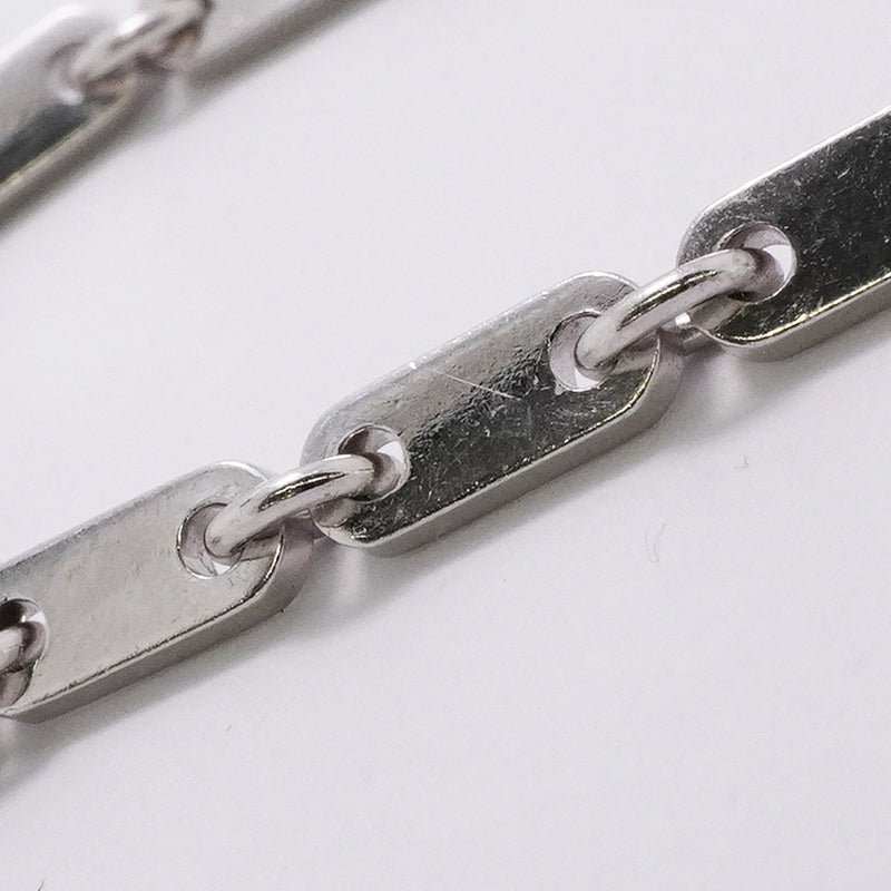 【6jib0582】カルティエ ブレスレット フィガロ K18WG ホワイトゴールド【中古】メンズ レディース ユニセックス