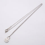 【6jib0584】ティファニー ネックレス 1837/ラウンドロック 1PD シルバー925 ダイヤモンド【中古】レディース