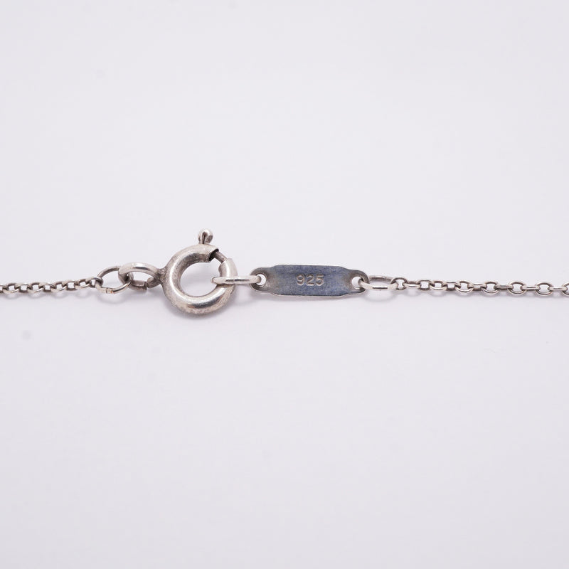 【6jib0584】ティファニー ネックレス 1837/ラウンドロック 1PD シルバー925 ダイヤモンド【中古】レディース
