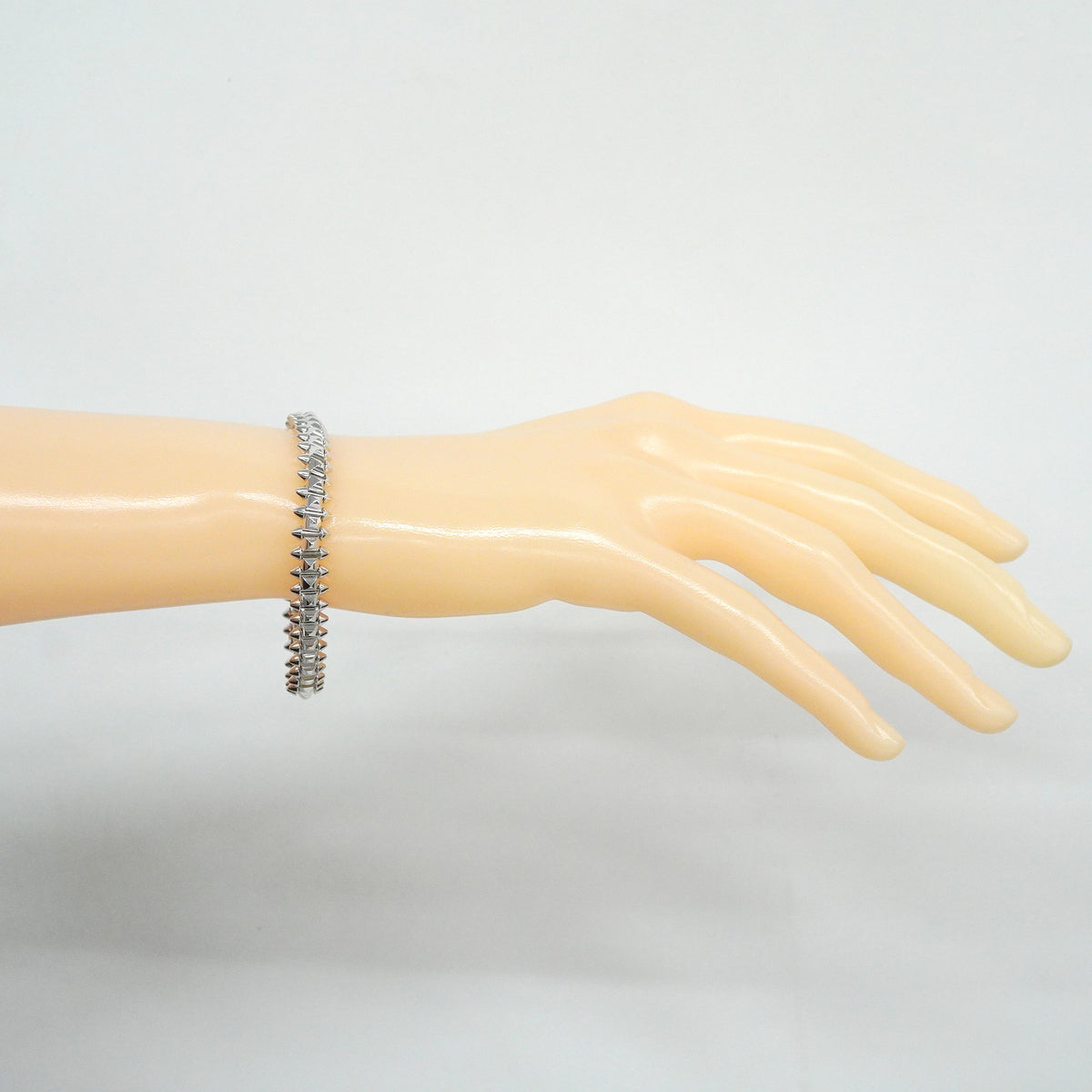 【6jib0586】カルティエ ブレスレット クラッシュ/ミディアムモデル K18WG ホワイトゴールド【中古】メンズ レディース ユニセックス