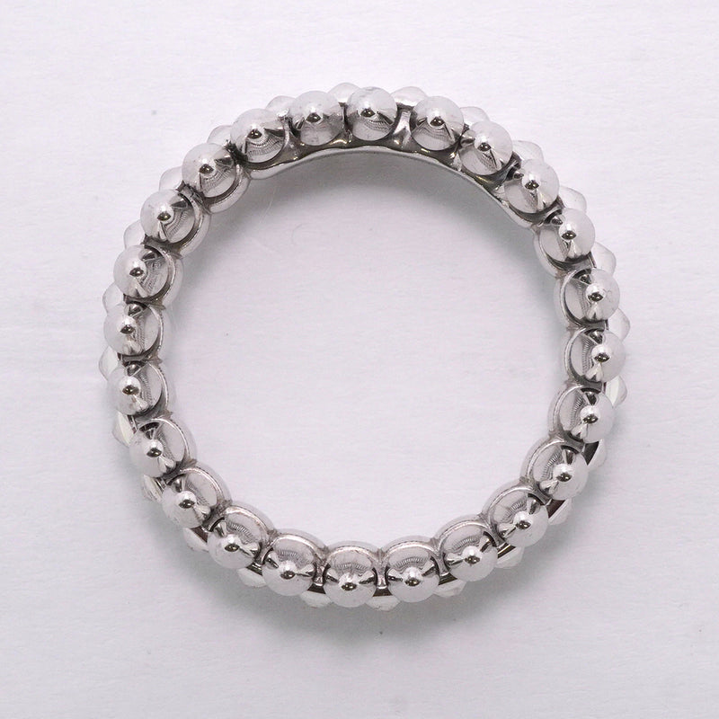 【6jib0587】カルティエ リング クラッシュ/スモールモデル K18WG ホワイトゴールド ＃58【中古】メンズ