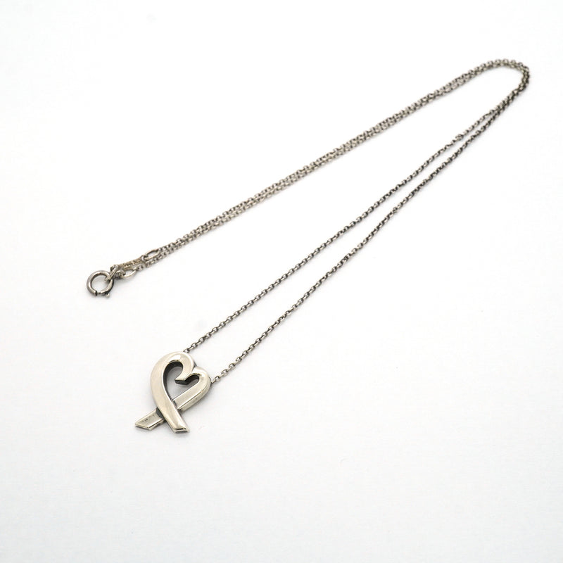 【6jib0595】ティファニー ネックレス ラビングハート シルバー925【中古】レディース