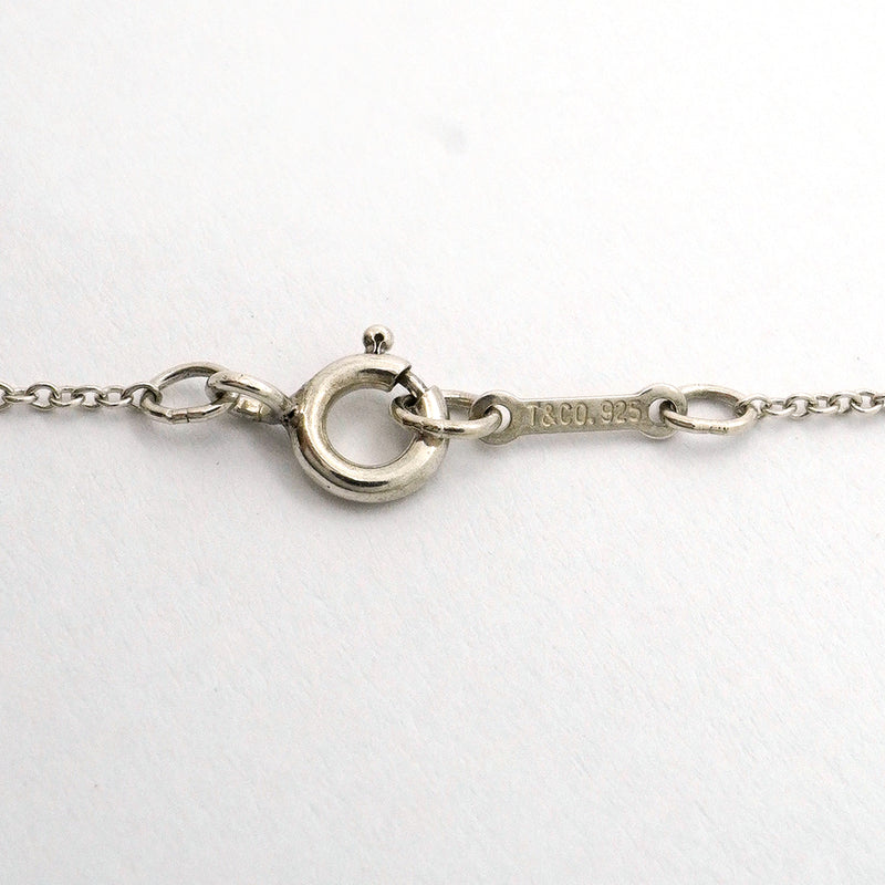 【6jib0599】ティファニー ネックレス スモールクロス シルバー925【中古】レディース