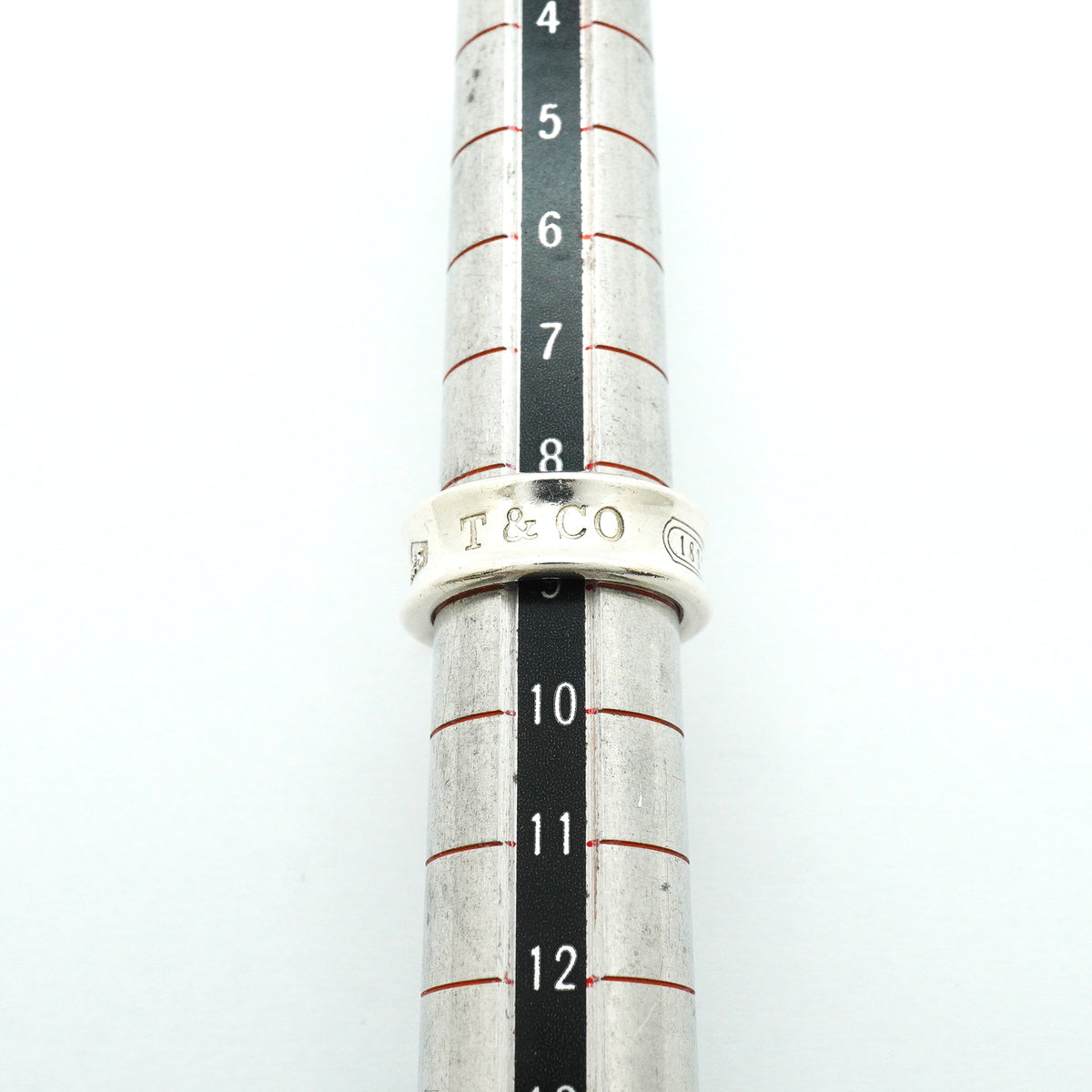 【6jib0600】ティファニー リング ナロー シルバー925 9号【中古】レディース
