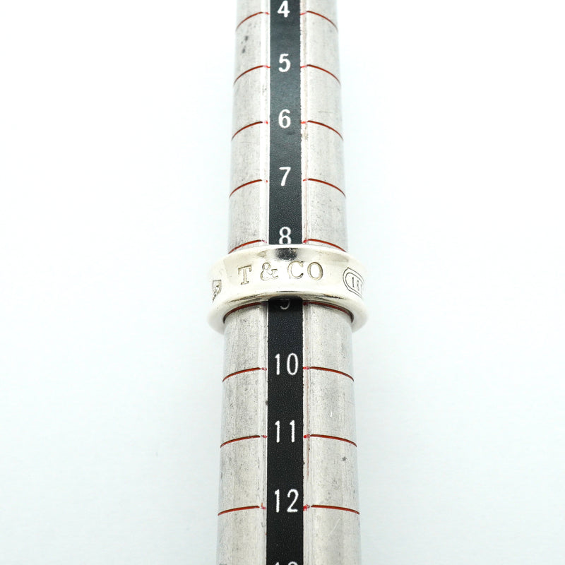 【6jib0600】ティファニー リング ナロー シルバー925 9号【中古】レディース