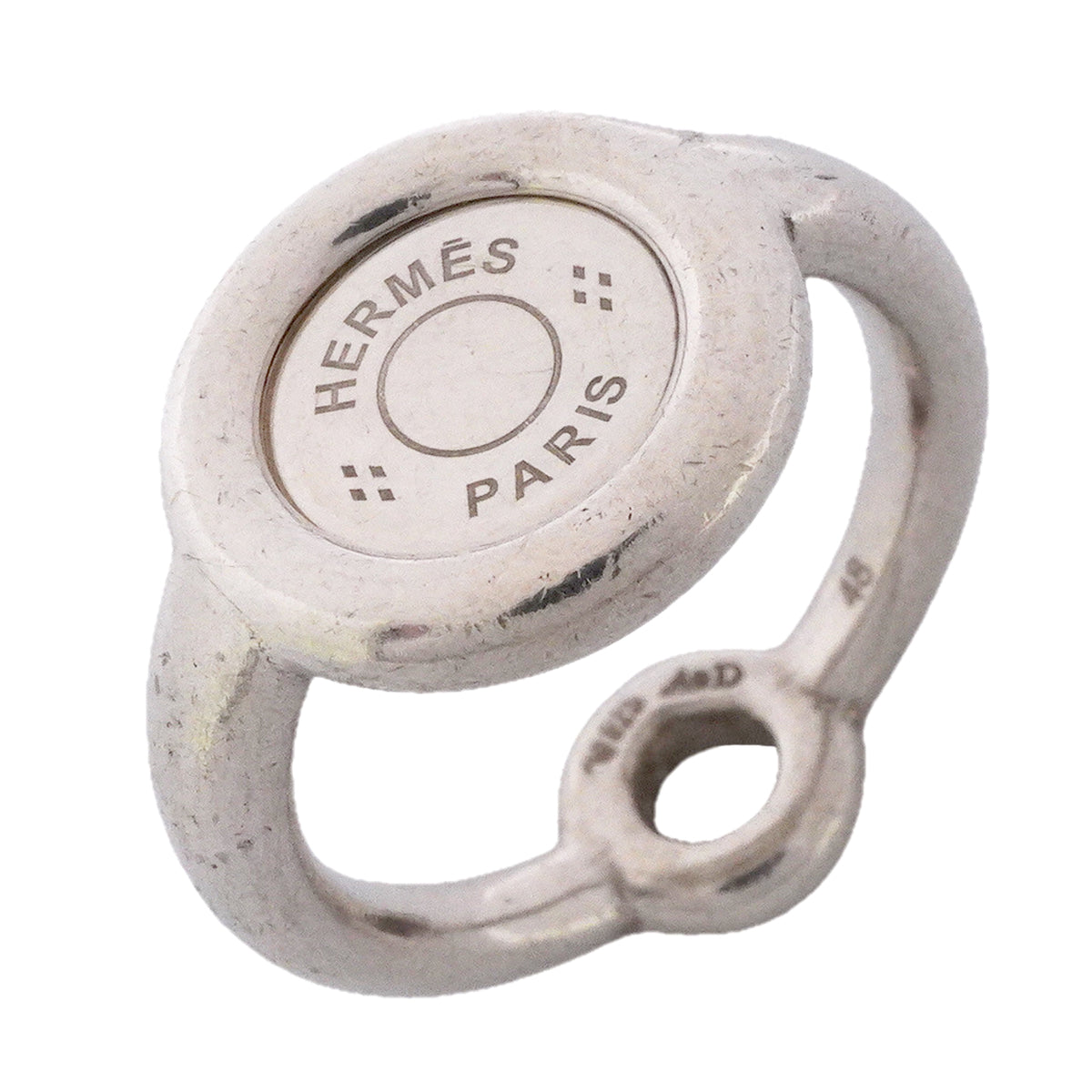 【6jib0602】エルメス リング セリエ シルバー925 ＃48【中古】レディース