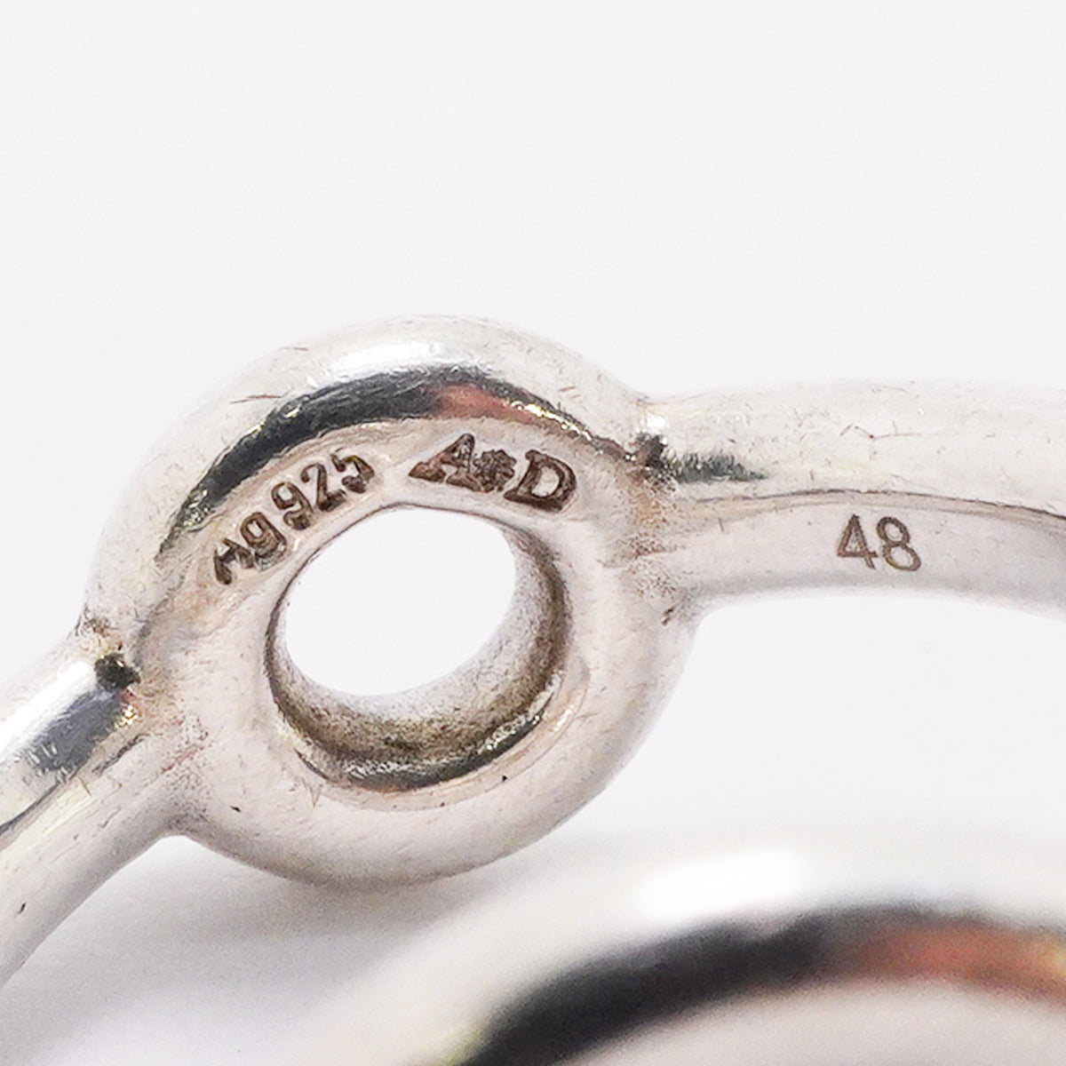 【6jib0602】エルメス リング セリエ シルバー925 ＃48【中古】レディース