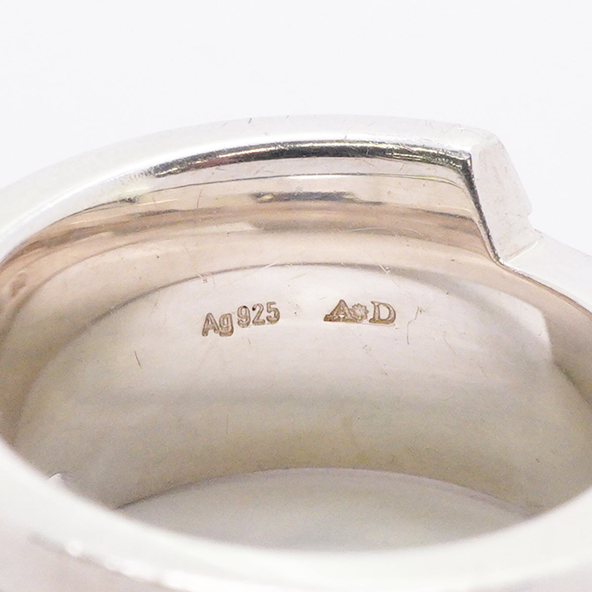 【6jib0606】エルメス リング イタリーク シルバー925 ＃49【中古】レディース