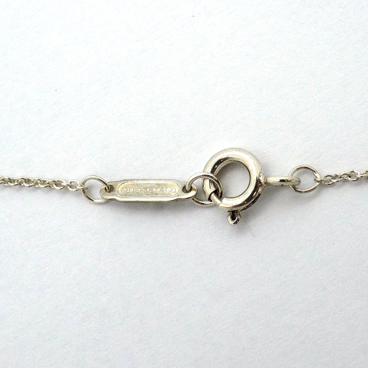【6jib0619】ティファニー ネックレス スターカットアウト 丸型 サークル シルバー925【中古】レディース