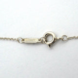 【6jib0619】ティファニー ネックレス スターカットアウト 丸型 サークル シルバー925【中古】レディース