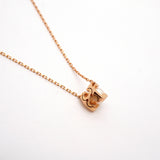 【6jib0625】カルティエ ネックレス Cドゥ K18PG ピンクゴールド パール【中古】レディース