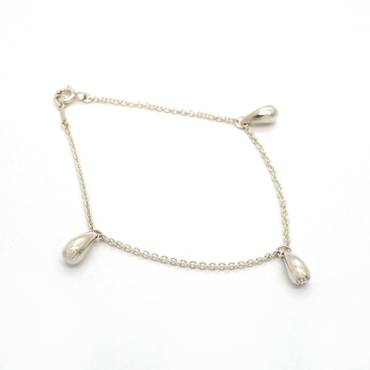 【6jib0637】ティファニー ブレスレット ティアドロップ シルバー925【中古】レディース