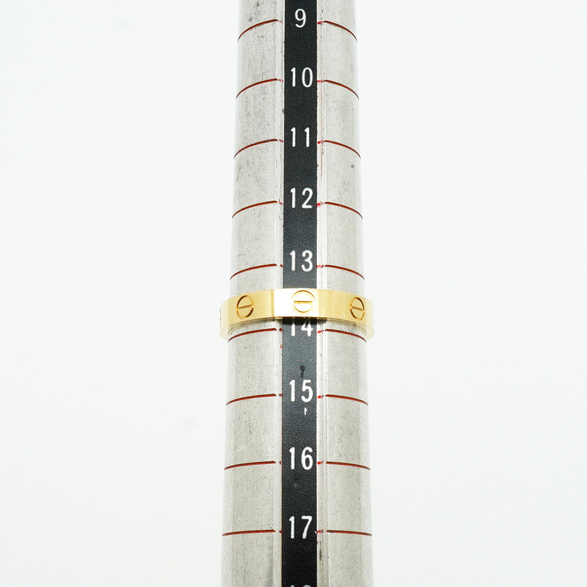 【6jib0645】カルティエ リング ミニラブ K18YG イエローゴールド ＃54【中古】レディース