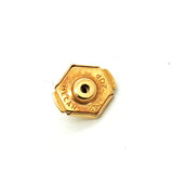 【6jib0646】カルティエ ピンブローチ カエルモチーフ K18YG イエローゴールド ルビー グリーン レッド【中古】レディース