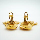 【6jib0651】シャネル イヤリング ヴィンテージ ココマーク GPメッキ ゴールド【中古】レディース