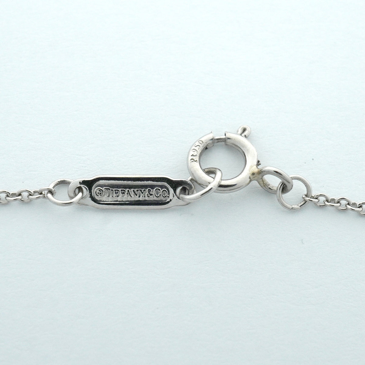 【6jib0654】ティファニー ネックレス ソレスト Pt950 プラチナ ダイヤモンド【中古】レディース