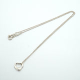 【6jib0655】ティファニー ネックレス オープンハート シルバー925【中古】レディース