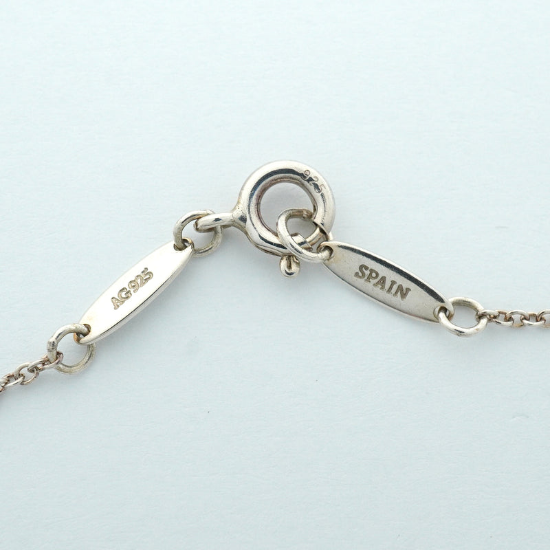 【6jib0655】ティファニー ネックレス オープンハート シルバー925【中古】レディース