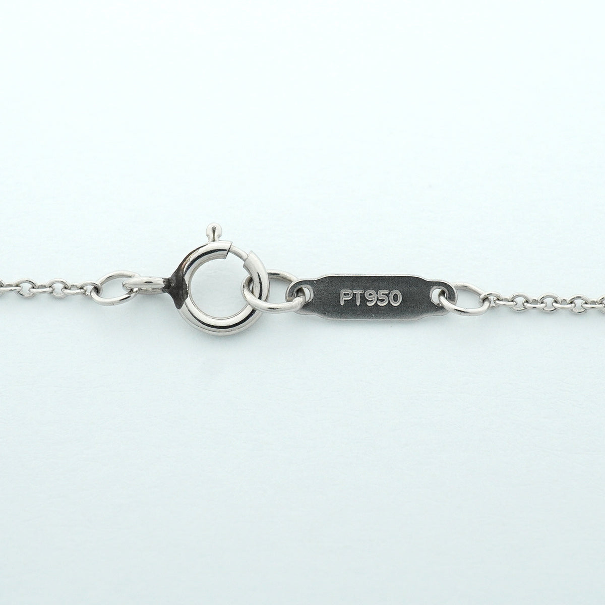 【6jib0656】ティファニー ネックレス ビクトリア ミニ Pt950 プラチナ ダイヤモンド【中古】レディース