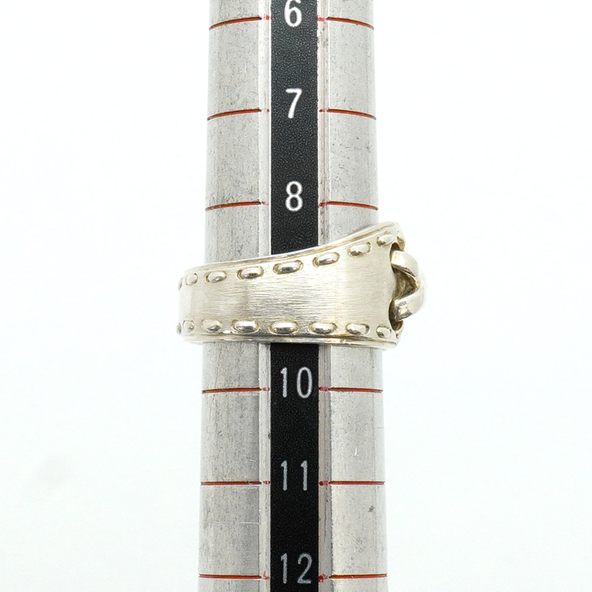 【6jib0662】エルメス リング メキシコ シルバー925 ＃51【中古】レディース