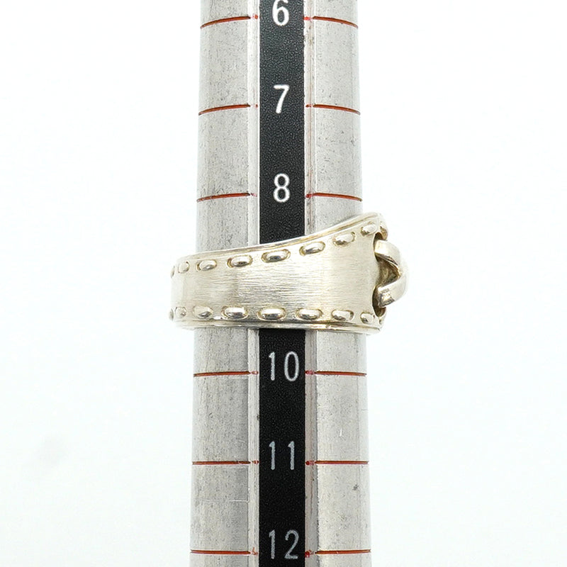 【6jib0662】エルメス リング メキシコ シルバー925 ＃51【中古】レディース