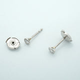 【6jib0665】ティファニー ピアス バイザヤード 1PD Pt950 プラチナ ダイヤモンド【中古】レディース
